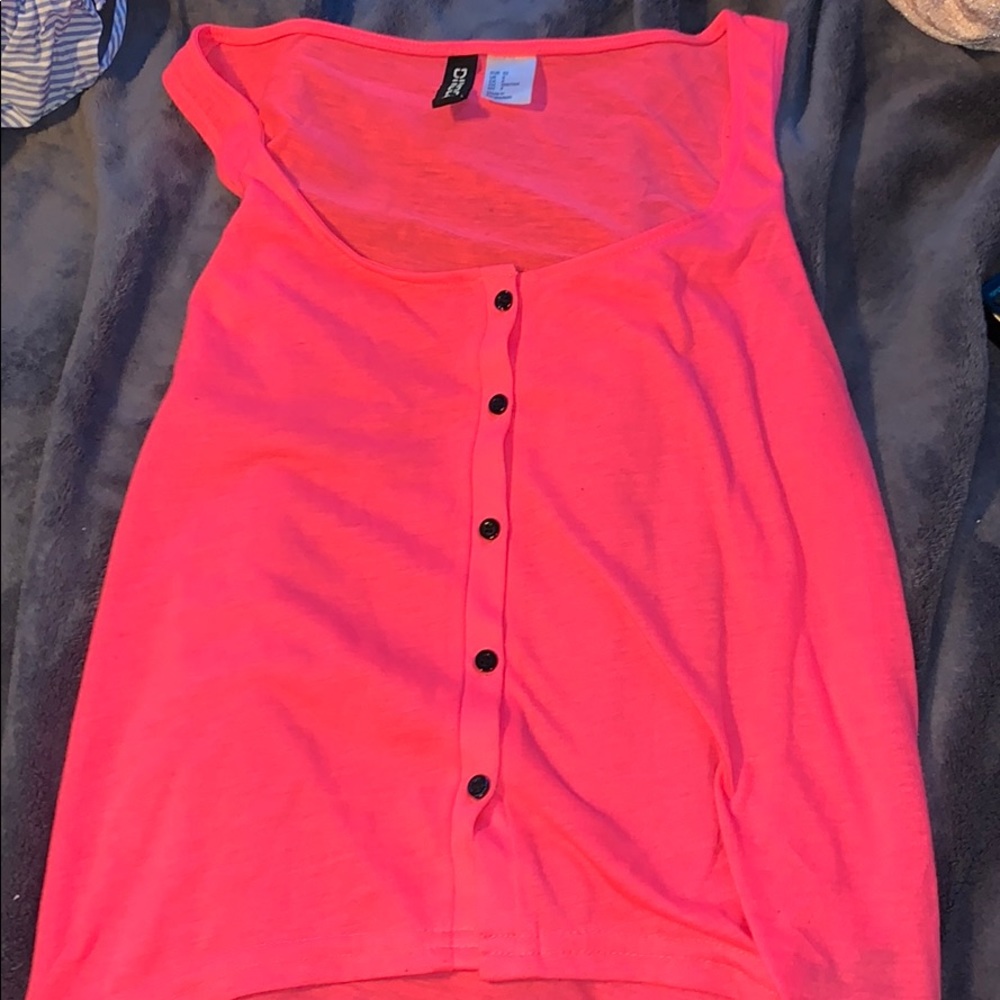 Hot pink shirt